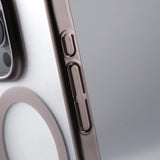 Ultra thin Electroplated Bumper Magnetic Phone Case For iPhone