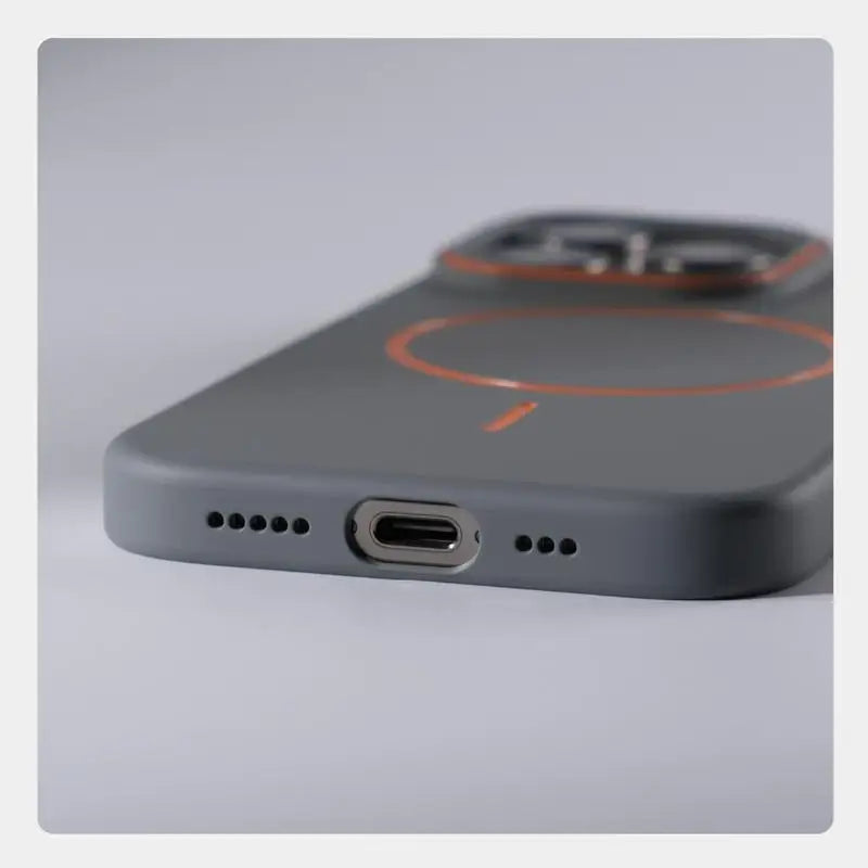 Ultra thin Simple Magnetic Phone Case For iPhone