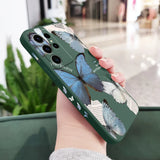 Vintage Butterfly Phone Case For Samsung