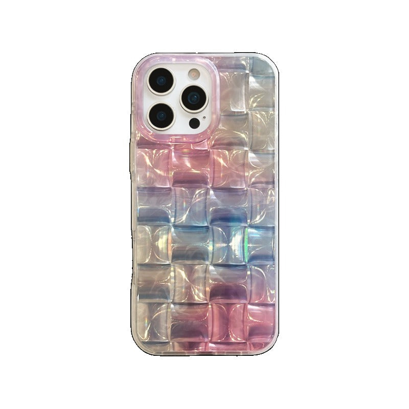 Smudged Ice Pattern Phone Case For iPhone