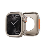 Metal Shell PC Back Cover For Apple Watch 49mm 46mm 45mm 44mm