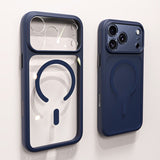 Transparent Magnetic Anti-drop Phone Case For iPhone