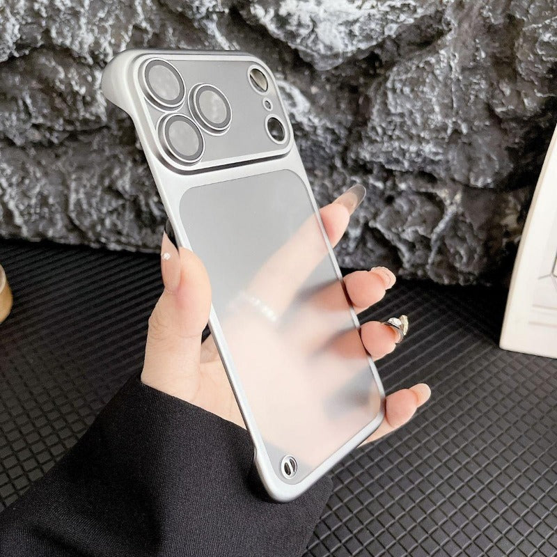 Frosted Frameless Phone Case For iPhone