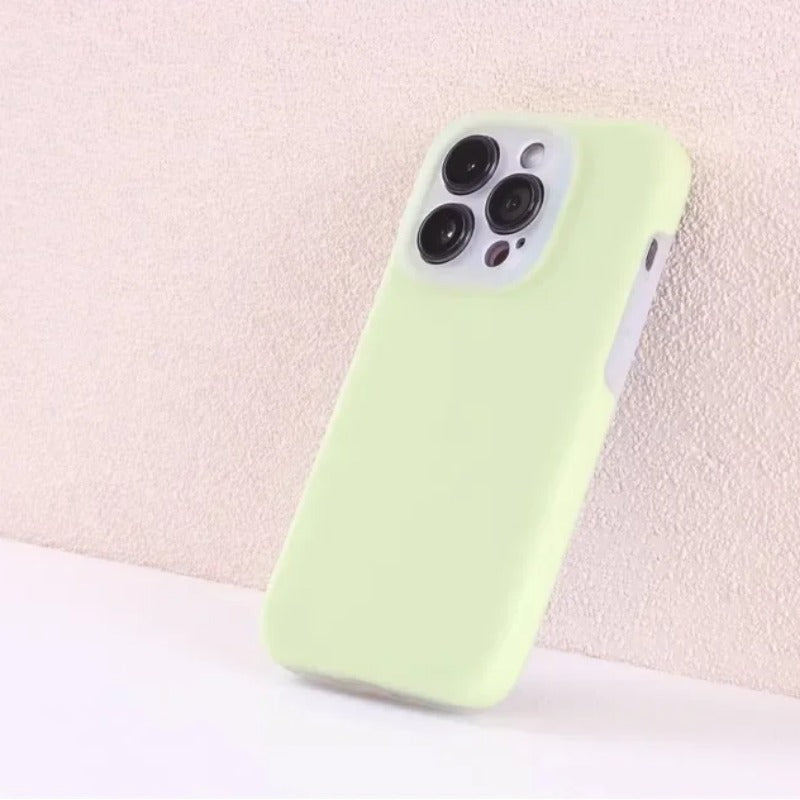 Soft Jelly Liquid Silicone Phone Case For iPhone