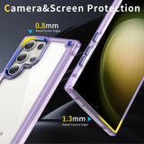 Metal Button Armor Shockproof Phone Case For Samsung