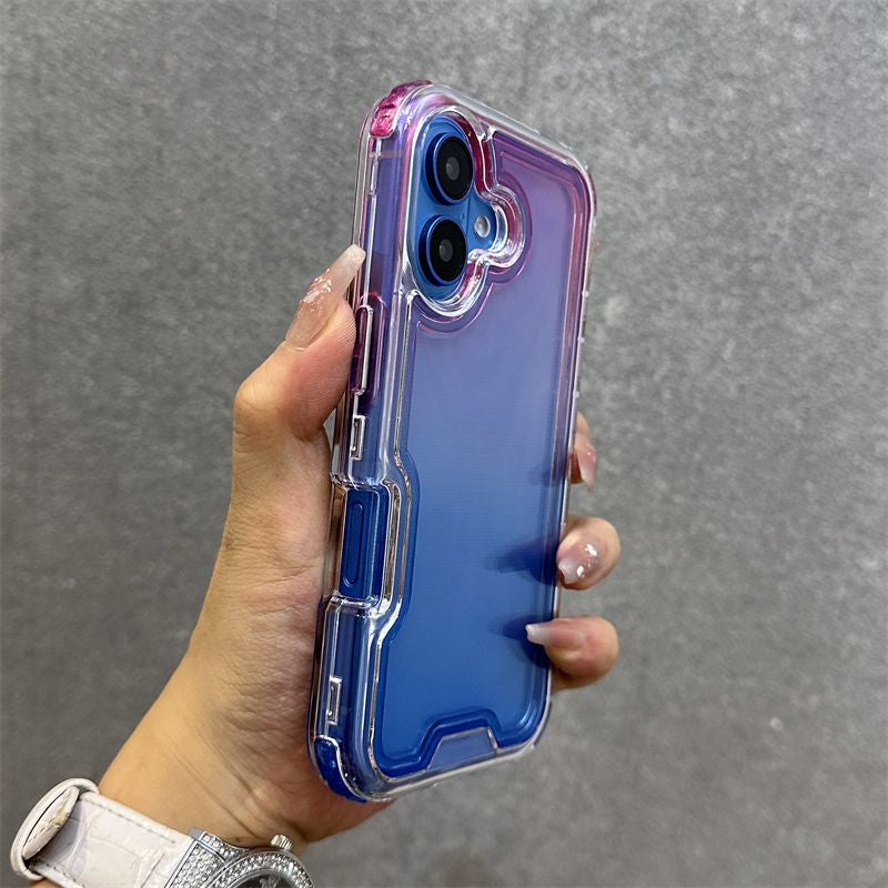 Gradient Transparent Phone Case For iPhone