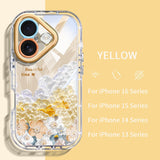 Acrylic Oil Painting Anti-fall Phone Case For iPhone