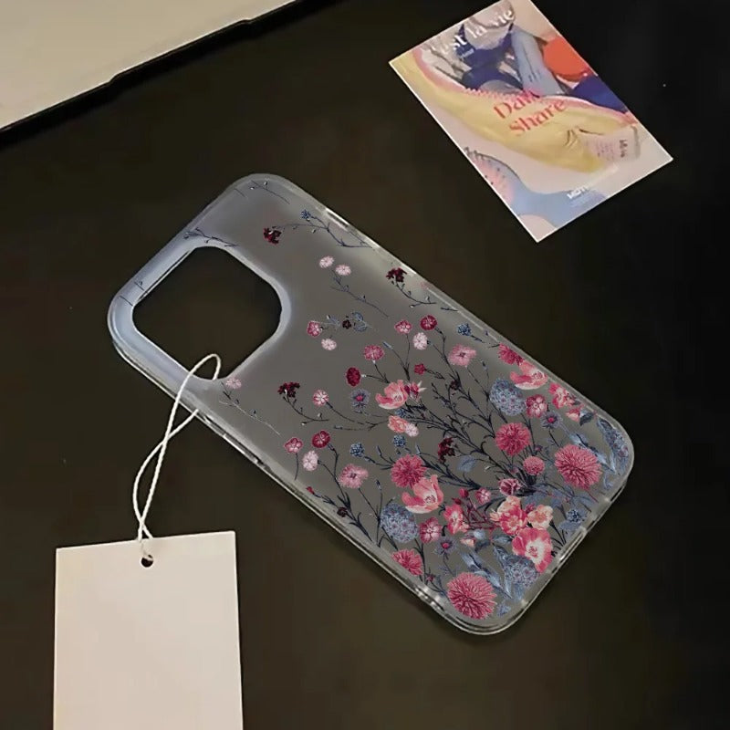 Flower Soft Phone Case For iPhone