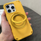 Thickened 360° Rotating Magnetic Bracket Phone Case For iPhone