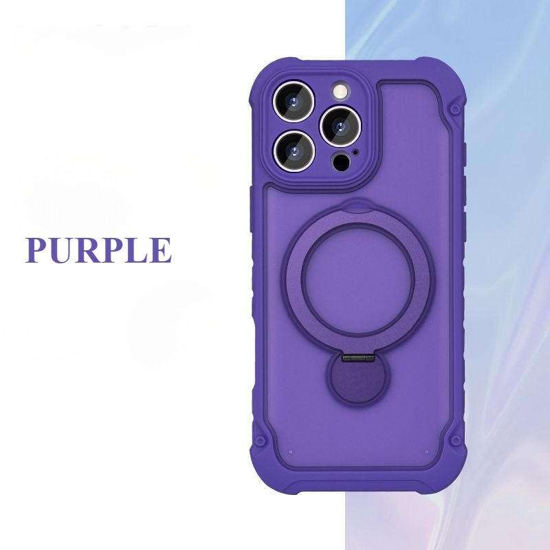360° Rotating Bracket Magnetic Phone Case For iPhone