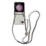 Heart Crossbody Phone Case For Samsung Z Flip 7 6 5 4 3