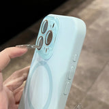 Liquid Silicone Magnetic Case For iPhone