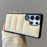 Airbag Down Jacket Protective Phone Case For Samsung