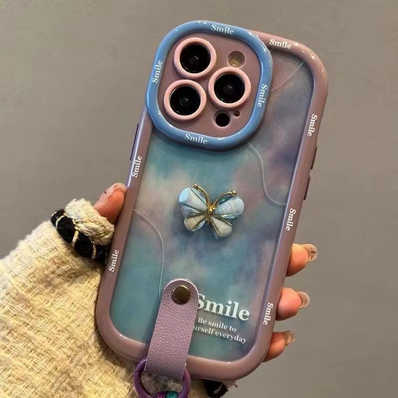 Blue Butterfly Phone Case  For iPhone