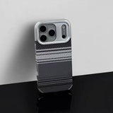 Plaid Electroplating Soft Phone Case For iPhone