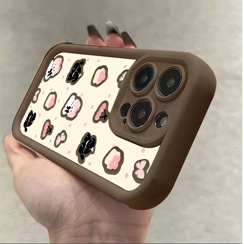 Cherry Puppy Phone Case For iPhone