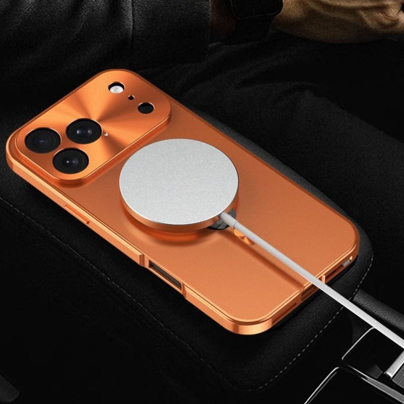 Metal Double-Sided Marker Magnetic Phone Case For iPhone