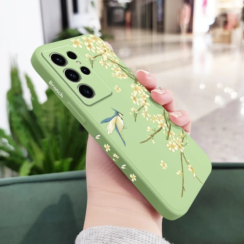 Plum Tree Branch Phone Case For Samsung