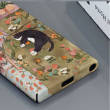 Oil Paint Cat Phone Case For Samsung