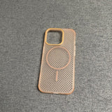 Mesh Magnetic Drop-Proof Phone Case For iPhone