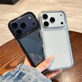 Transparent Acrylic Hard Phone Case For iPhone