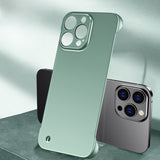 Ultra-thin Borderless Hard Drop-proof Mobile Phone Case For iPhone
