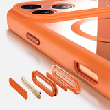 Transparent Magnetic Anti-drop Phone Case For iPhone
