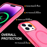 Wireless Charging Matte Hard Phone Case For iPhone