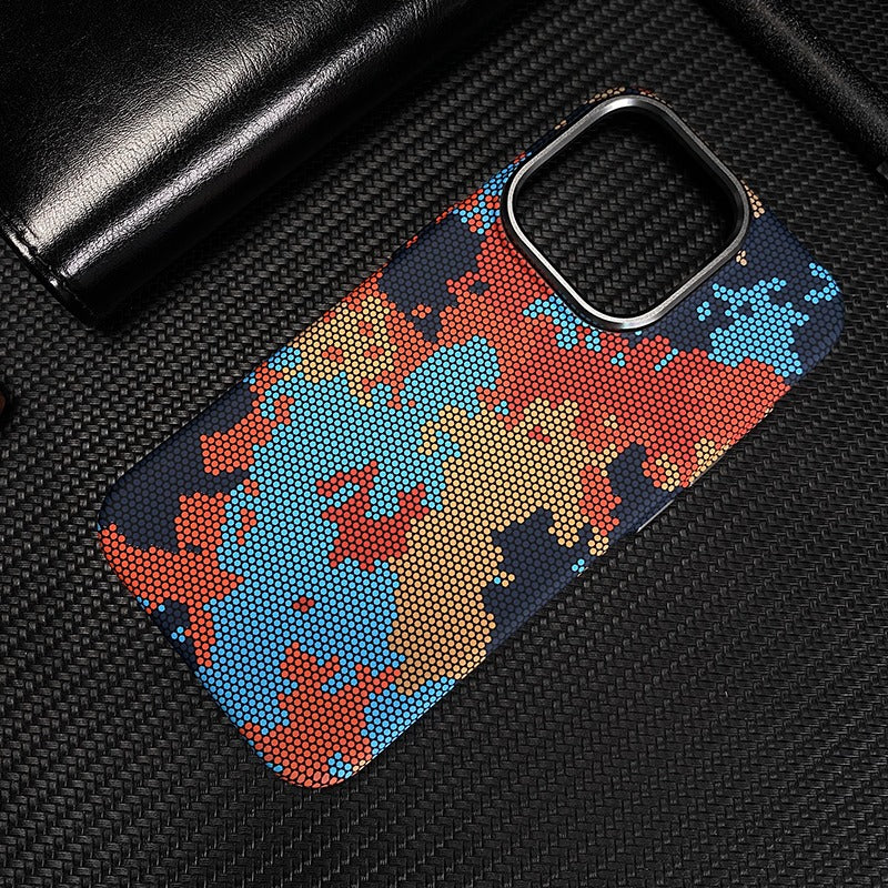 Metal Lens Magnetic Phone Case For iPhone