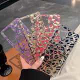 Leopard Print Magnetic Phone Case For Samsung
