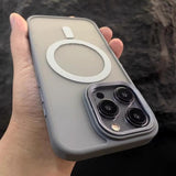 Frosted Magnetic Phone Case For iPhone