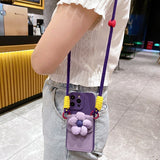 Card Holder Anti-drop Phone Case For iPhone