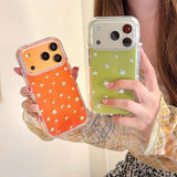 Silver Star Phone Case For iPhone