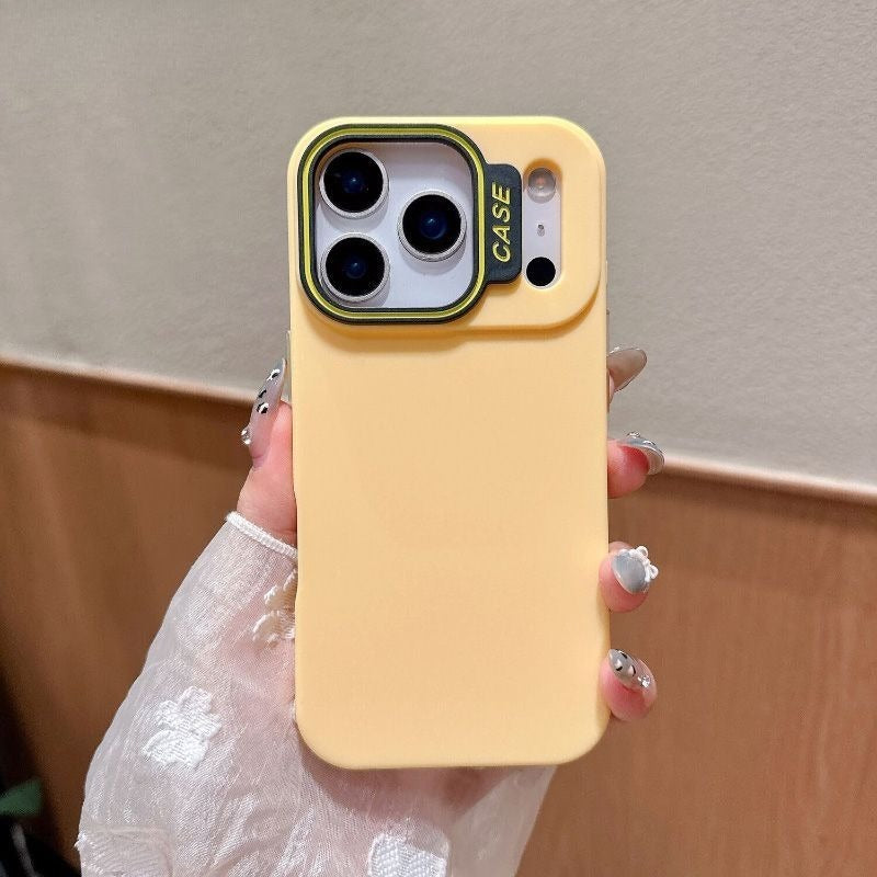 Solid Color Shockproof Phone Case For iPhone
