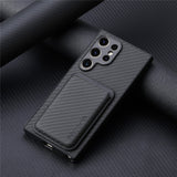 2 in 1 Card Holder Magnetic Phone Case For Samsung