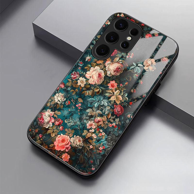 Floral Phone Case For Samsung