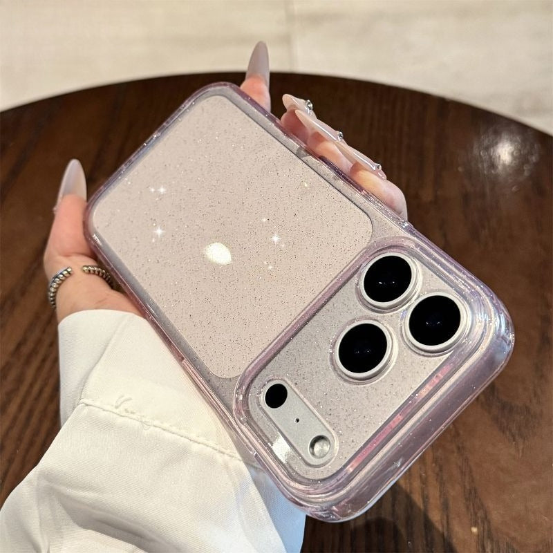 Transparent Glitter Phone Case For iPhone