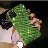 Bling Rhinestone Gem Diamond Soft Phone Case For iPhone