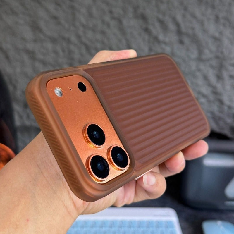 Frosted Corrugated Phone Case For iPhone