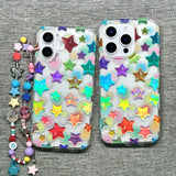 Colorful Star Phone Case For iPhone