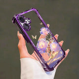 Electroplating Silicone Phone Case For iPhone