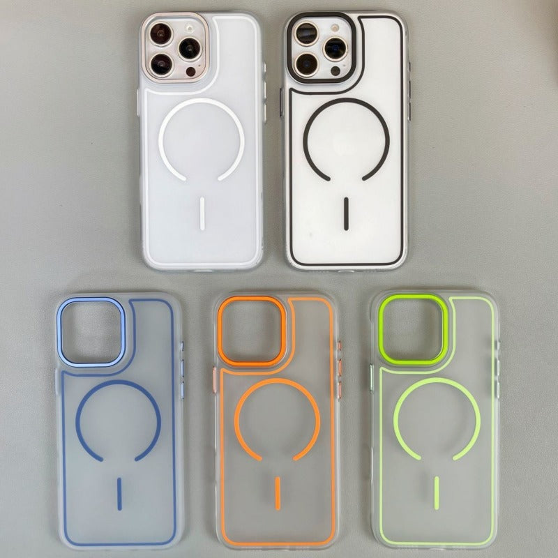 Simple Magnetic Phone Case For iPhone