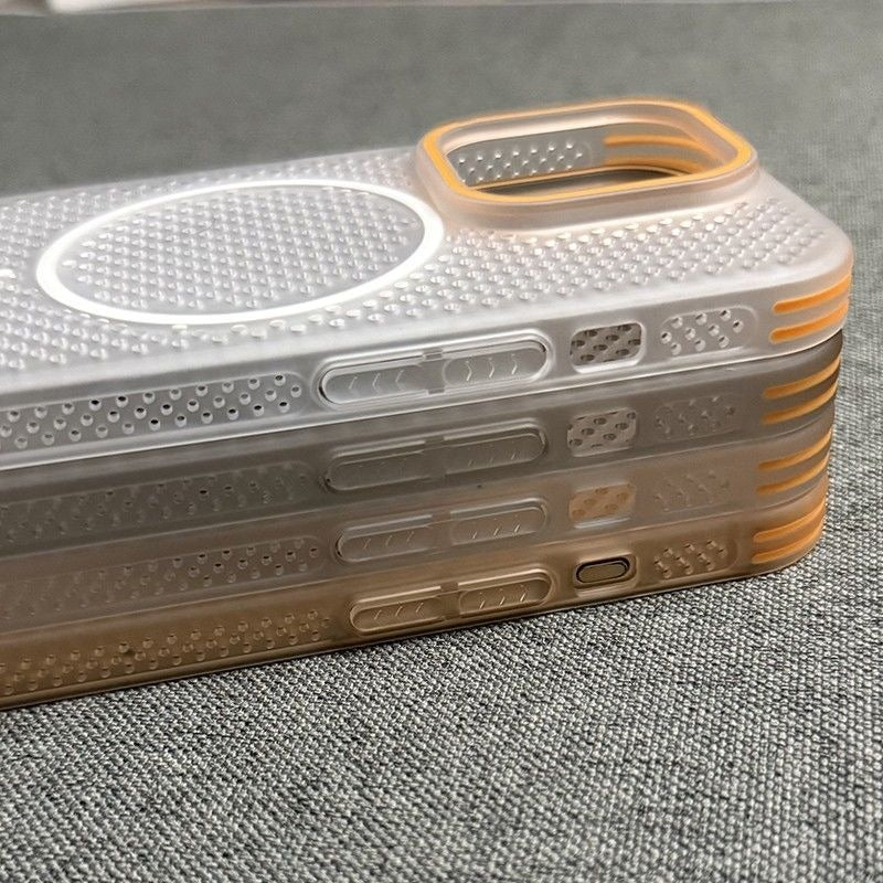 Mesh Magnetic Drop-Proof Phone Case For iPhone