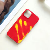 Heat Sensing Color Changing Phone Case For iPhone