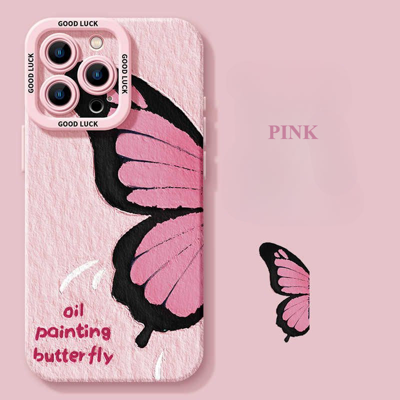 Butterfly Soft Phone Case For iPhone