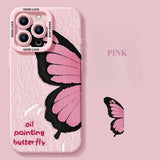 Butterfly Soft Phone Case For iPhone