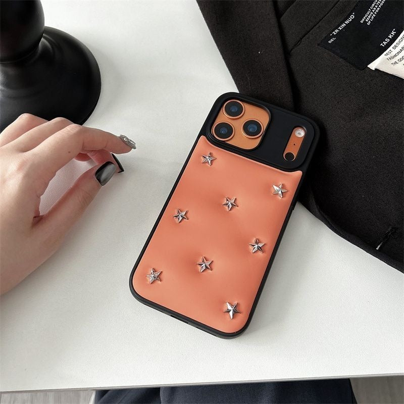 Rivet Star Bread Phone Case Phone Case For iPhone