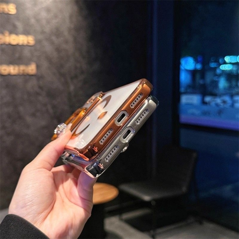 Electroplated Frameless Magnetic Phone Case For iPhone