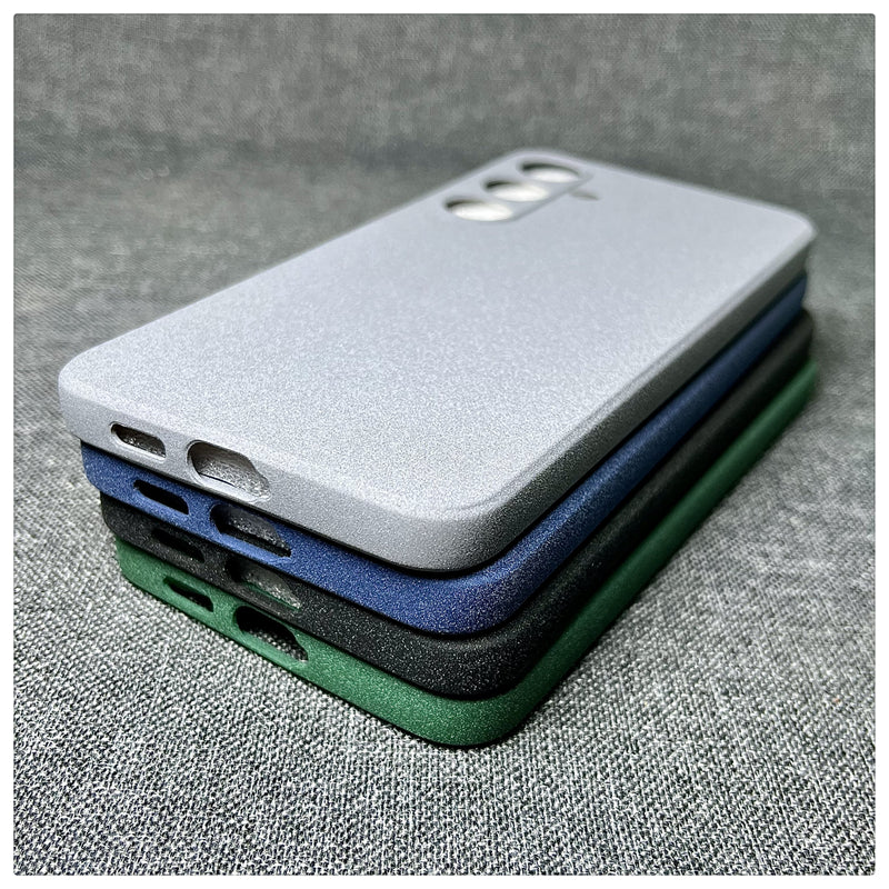 Solid Color Simple Anti-fall Phone Case For Samsung