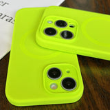 Liquid Silicone Magnetic Drop-Proof Phone Case For iPhone